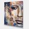 Designart - Portrait Of A Young Woman IV - Contemporary Canvas Wall Art Print